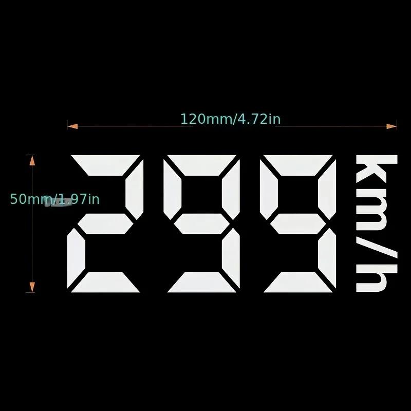 299 Speed Racing Reflective Sticker, Fade Resistant Decal for Motorcycle Helmet Bike Motocross, Black Grey White Red