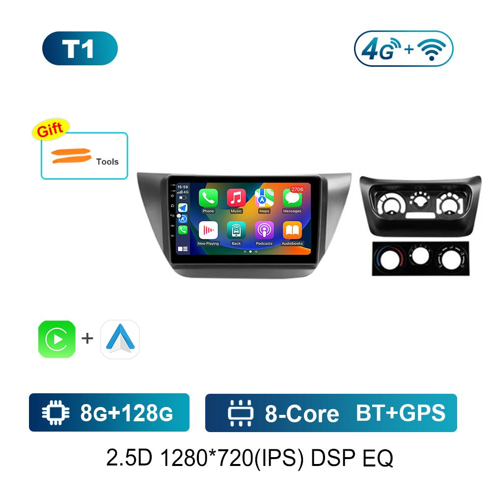 Car Radio Multimedia Player Android System for Mitsubishi Lancer 9 CS 2000 - 2010 DSP Stereo Navigation GPS IPS Touch Screen 4G