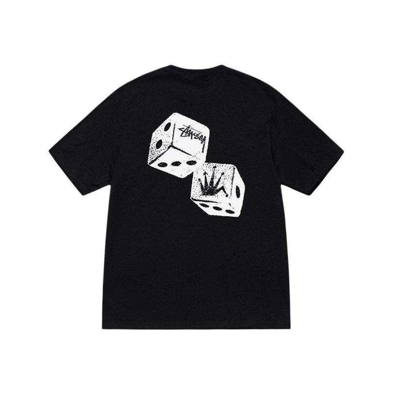 Cross-border Trendy Brand Street Stusy Stu Printing Men's and Women's Short-sleeved T-shirts, Loose Street Boutique T-shirts In Summer