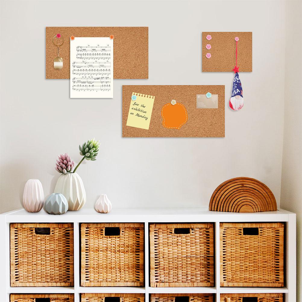 

Self Adhesive Cork Roll 20cmx200cm 1Mm Thick Flexible Cork Mat for DIY Drawer Liner Wall Decoration Office Home School Memo 60X30X0.2CM