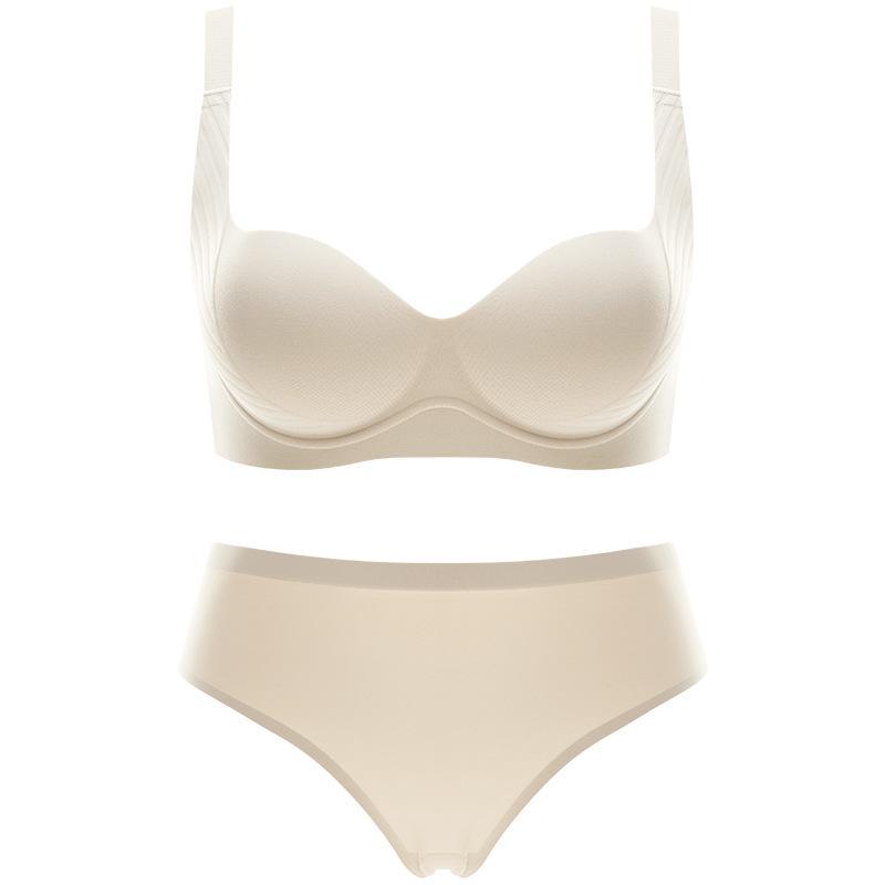 Traceless Lift Underwear Women's Summer Thin Small Breasts Gather and Show Large Breasts, Anti-sagging Soft Support Bra Explosion