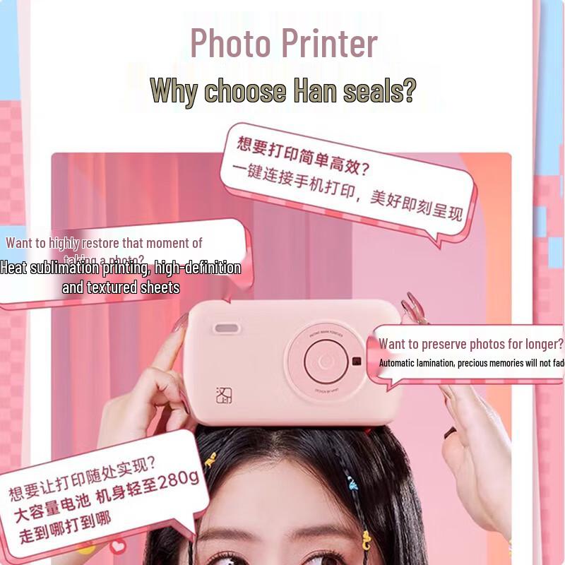 HPRT Portable Wireless Photo Printer