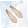 Sports Arch Insoles 2 Pairs Xl (44-46) Shock Absorption Warm Pu Foot Pads Thick Winter Insoles