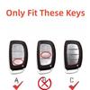 3 4 Button NEW TPU Car Smart Key Case Cover for Hyundai Tucson Santa Fe Rena Sonata Elantra Creta Ix35 Ix45 I10 I30 I40 Keychain