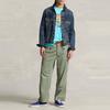 Polo Ralph Lauren SS23 Logo Print Crew Neck Short Sleeve T-Shirt Men Tops Blue MNPOTSH1N821722-400