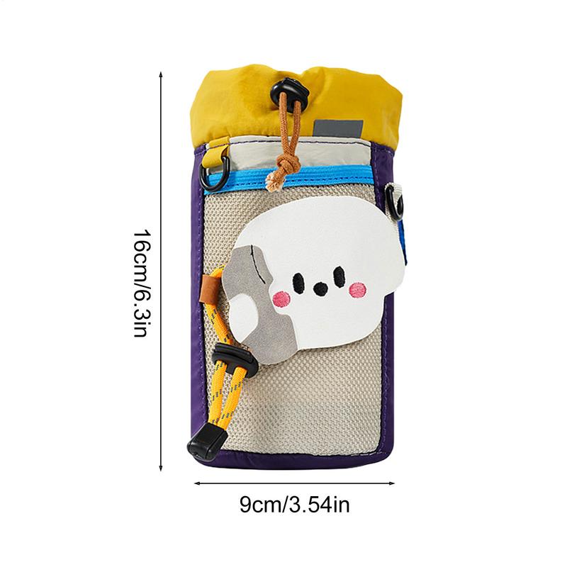 Bike Water Holder Insulated Handlebar Bag Waterproof Insulated Bottle Pouch Bag For Mountain Road Bike Scooter Wheelchair