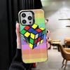 Rubik Cube Formula Spoofs Math Soft Phone Case for iPhone 15 16 17 Pro Max 17Air 16E 14 Plus 13 12 Mini Shockproof Cover Back Sh