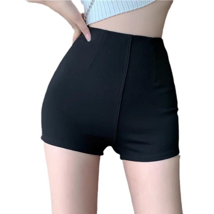 2024 Spring/Summer Women's Slim Fit High Waist Elastic Shorts