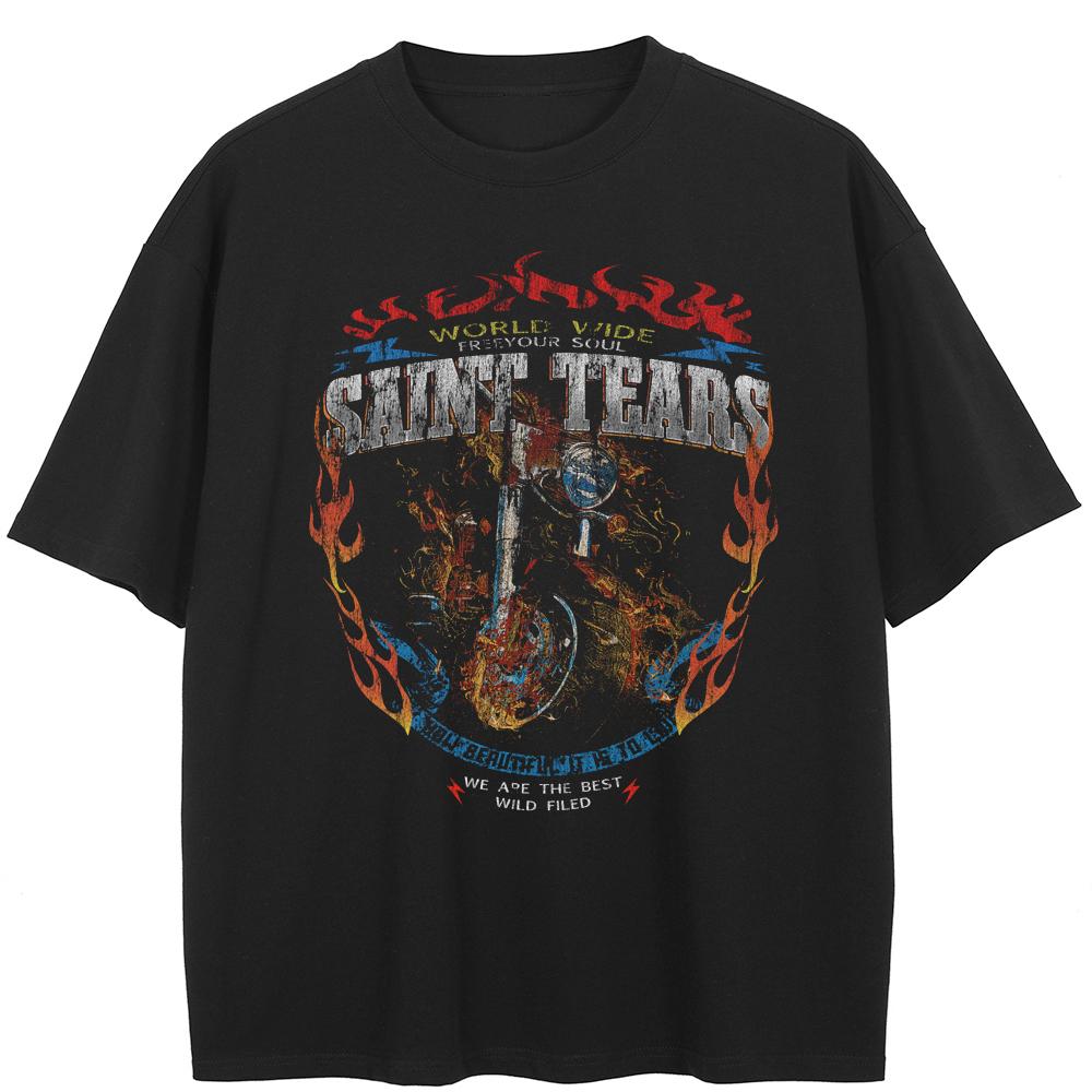 

Уличная футболка с забавным рисунком, хлопковая футболка, топы унисекс, футболки, летняя футболка с короткими рукавами XL чёрный