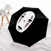 1pc Manga No-Face Windproof Automatic Umbrella, Lightweight for Women/Men, Perfect Christmas Gift A0811248