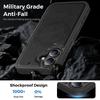 For iPhone 17 Case Compatible with MagSafe Leather Back Phone Cover