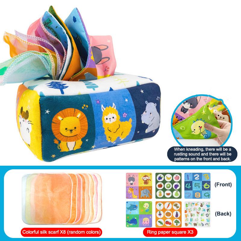 Baby Carrot Harvest Game Montessori Toy Pull Turnip Toddler Motor Skills Training Tissue Box Toys For Children