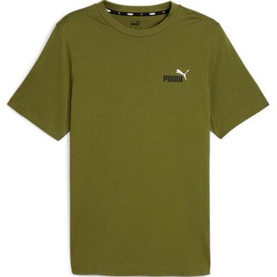 Cotton Breathable Simple Short Sleeve T-Shirt Men Tops Olive-Green 682144-33
