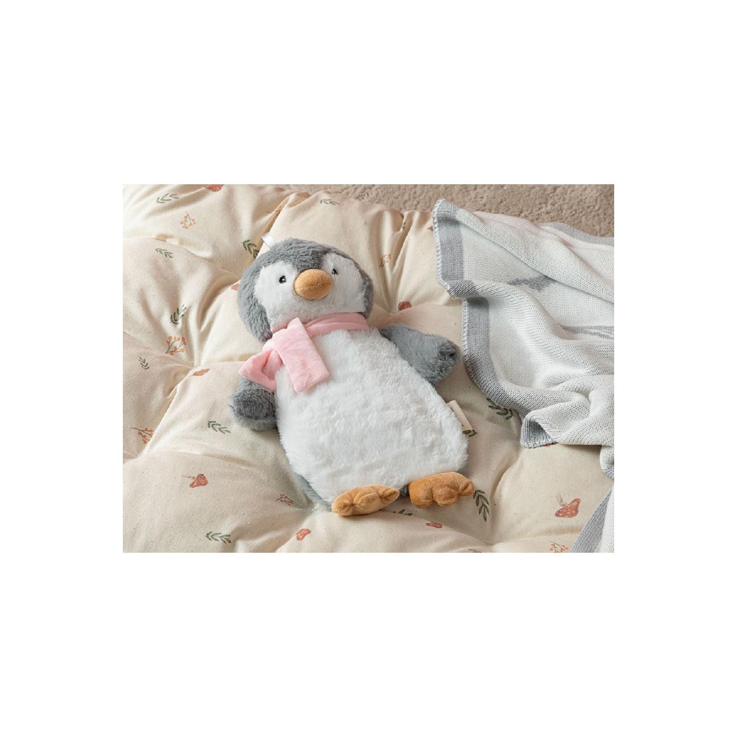 

Плюшевый детский мешок для горячей воды Little Penguin, 750 мл, цвет экрю