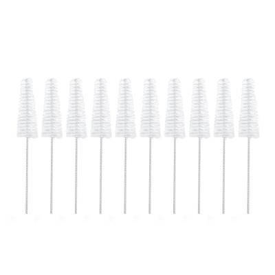 10pcs 3.5mm Hearing Aid Cleaning Brush Nylon Brush Hair Vent Tube Clean Tool for Holes Pipes