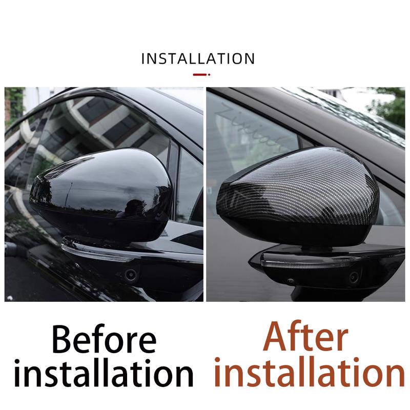 For Zeekr 7X CX1E 2024~2026 2025 Car Rearview Mirror Protect Cover Exterior Door Handles Covers Modification Protect Accessories