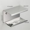 Punch frees Tissue Dispensers Corrosion Resistant Tissue Stand Contemporary Square Tissue Box Cover Metal for Bathroom