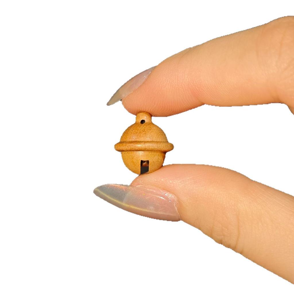 Handmade Peach Wood Beads for DIY Jewelry: Bracelets, Pendants, Phone Chains, Bag Charms, and Buddhist Accessories