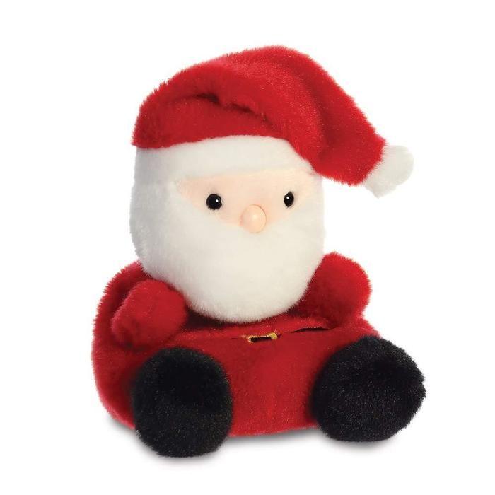 Peluche - AURORA - Père Noël - 13 cm - Rouge - Pour Bébé - Mixte