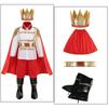 Costum de Lux Ziua Copilului Prinț Fermecător - Ținută Regală Cal Alb pentru Joc de Rol Halloween