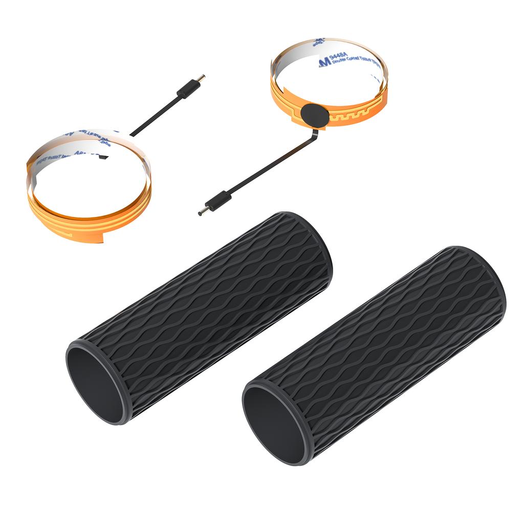 Heißwassergriff für Motorräder, Wärmer für Roller, Wasserdichter und verstellbarer Griff, Elektrischer Heizgriff