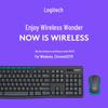Logitech MK275 Full-Size Wireless Keyboard and Mouse Combo