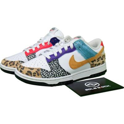 Dunk Low 'Safari Mix' Trainers DN3866-100 Women's Shoes