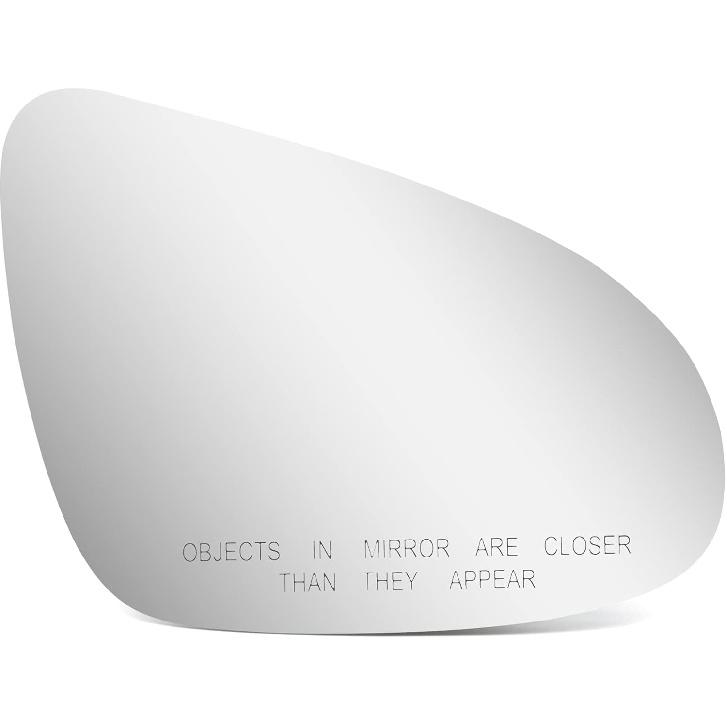 BOOLEE Mirror Glass Replacement fit for TOYOTA 2013-2018 Avalon 2012-2017 Camry Passenger Right Side Convex Glass With Adhesives RH Passenger Side
