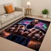 27 Style Top Hip Hop Rapper Star Cartoon Art Living Room Non-Slip Area Rug Carpet for Bedroom Playroom Sofa,Home Decor Doormat