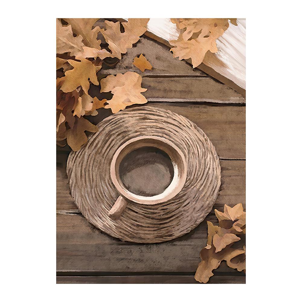 Bej Papură Păpădie Artă de Perete Pictură Floare Uscată Iarbă Plante Imprimeu pe Pânză Nisip Mână Poster Imagini de Perete Nordice Decor Acasă