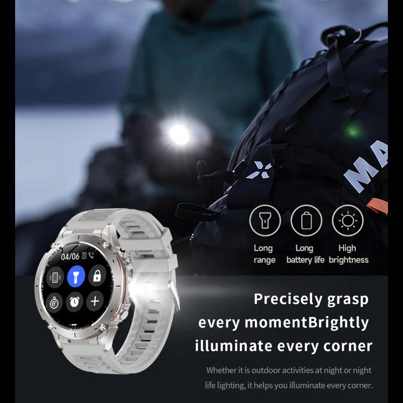 2025 Nové Dvoupásmové Satelitní GPS Chytré Hodinky Ultra HD AMOLED Displej Kompas 10ATM Vodotěsné Sportovní Chytrý Náramek Pánské Hodinky