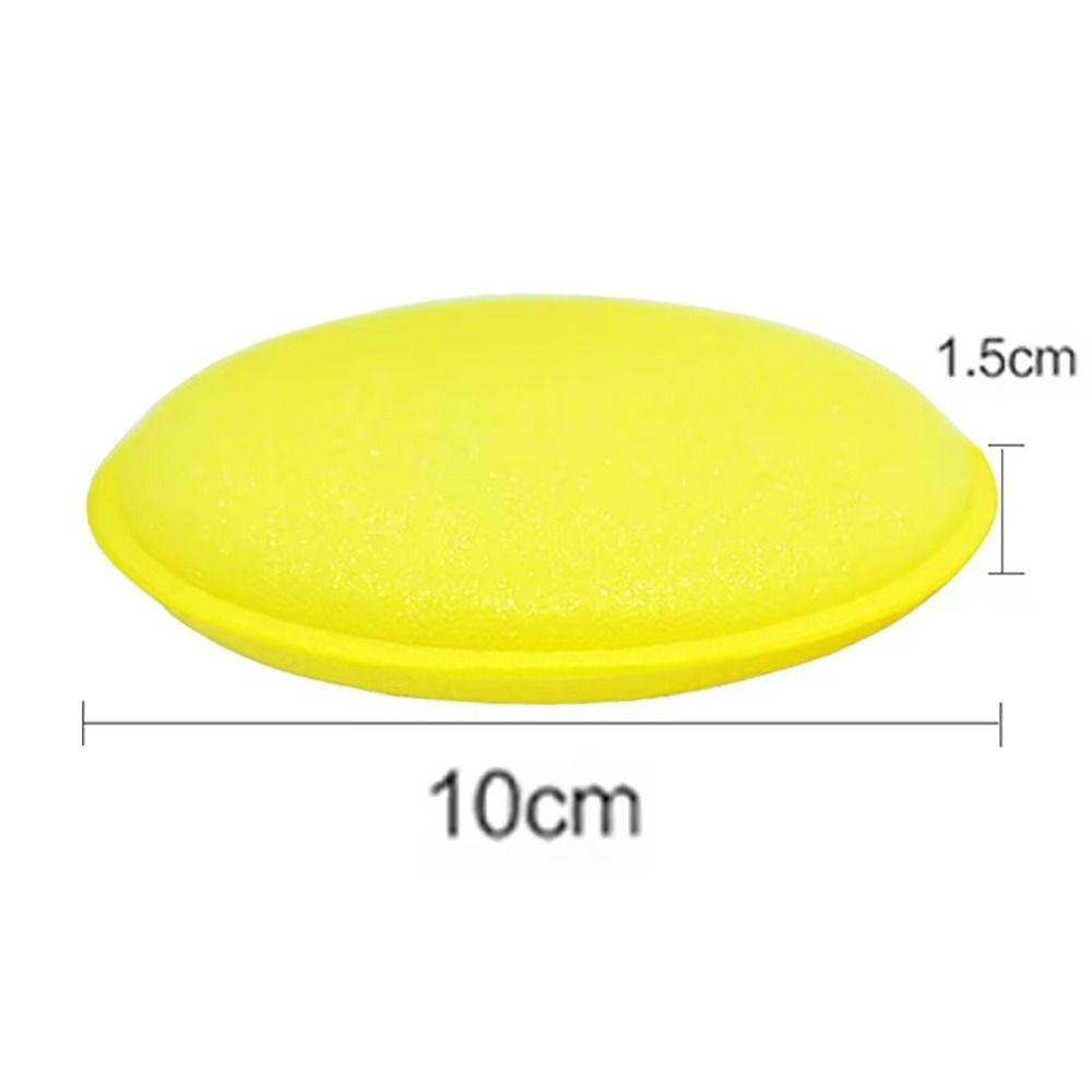 10Pcs Round Foam Applicator Pads 10cm Auto Cleaning Accessories New Polish Sponges  Clean Washer
