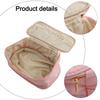 Business Trip Storage Pink Portable Organization Portable Storage Travel Accessories Pouch Spacious Design For Essentials