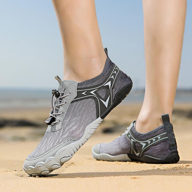 Męskie i Damskie Antypoślizgowe Buty do Wody do Canyoningu, na Plażę i do Nurkowania - Odporne na Zarysowania, Szybkoschnący Design.