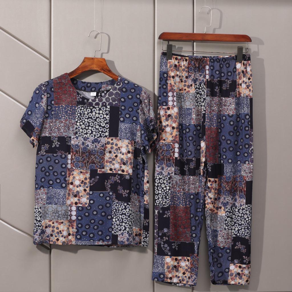 TELLHONEY Женская мода О-образный вырез топы с бантом украшения и брюки на пуговицах — фото 11