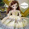 60cm Princess Dress-Up Doll Set for Girls - Perfect Birthday Gift