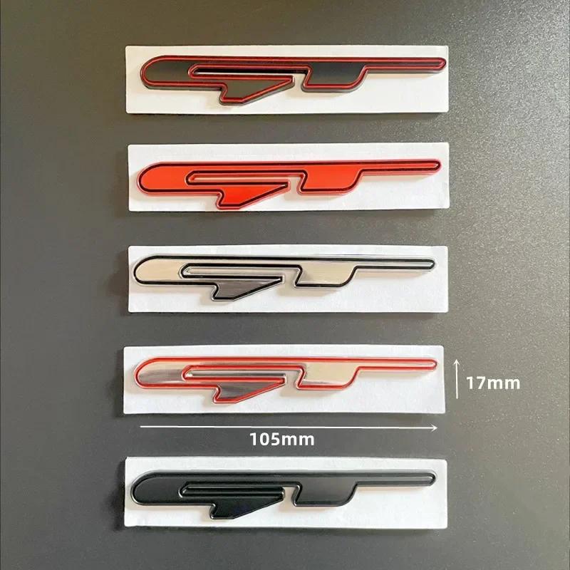 3D Metal GT Line Logo Car Rear Boot Trunk Emblem Badge Stciker Decals For KIA Gtline K3 K4 K5 KX5 Rio Ceed Sportage Stinger