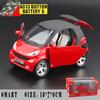 1:32 Mercedes Benz Smart Fortwo Micro City Car Modello in Lega Metallo Diecast Auto Simulazione Collezionabili Ornamenti Regalo di Festa
