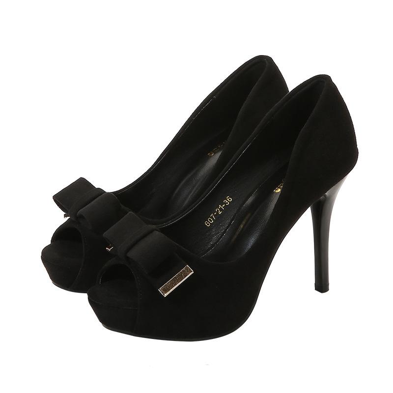 Summer Fashion New Fish Mouth Stiletto Fashion Catwalk Catwalk Super High Heel Wedding Shoes Casual Professional Women's Shoes