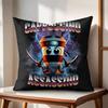 ITALlAN BBrainrot Creative Cushion Cover Natural Linen Organic Fabric DoubleSided Printing Couch Pillow Covers Home Decor