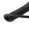 Metal Detector Spring Power Cable Black for GFX7000 4500 5000 Power Cord 1 Meter