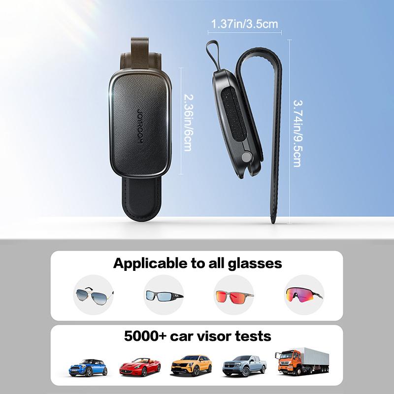 Car Organizer Sunglass Holder For Car Visor, 2025 Upgrade Super Magnetic Glasses Car Holder