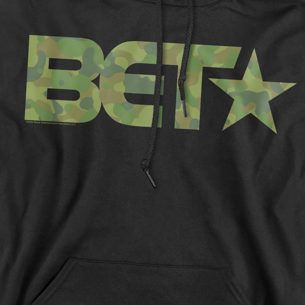 BET Mens Camo Logo Hoodie