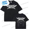 Babymetal Nordamerika Tour T-Shirts Vintage Babymetal Japan Metal Rock Band T-Shirts Unisex Wounisexs Reine Baumwolle T-Shirts Harajuku Schwarz