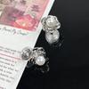 Korean Style Retro Pearl Ear Clip for Women - Mosquito Coil Holder, No Piercing, High-End, Fashionable and Versatile Luxury Earrings