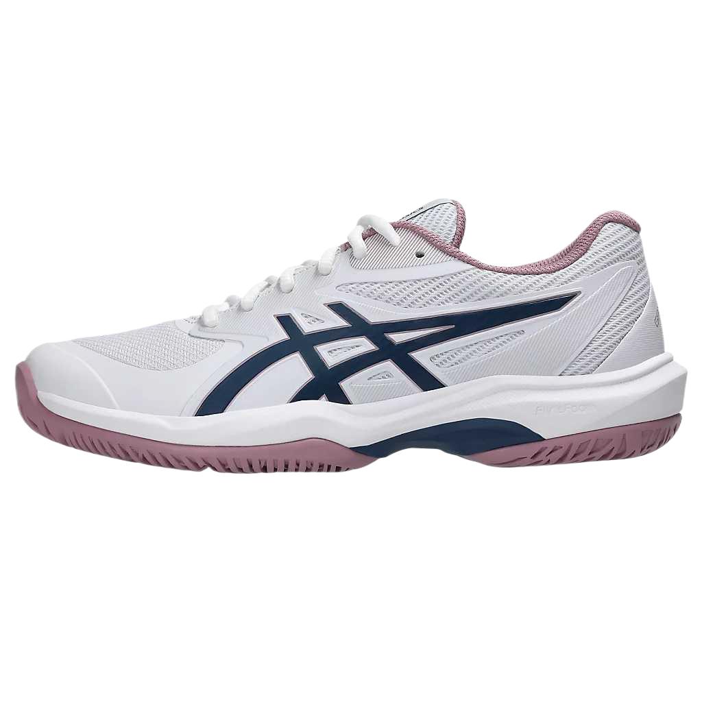 ASICS GAME FF Tennis Shoes Women s Low Top White/Independent Blue 36
