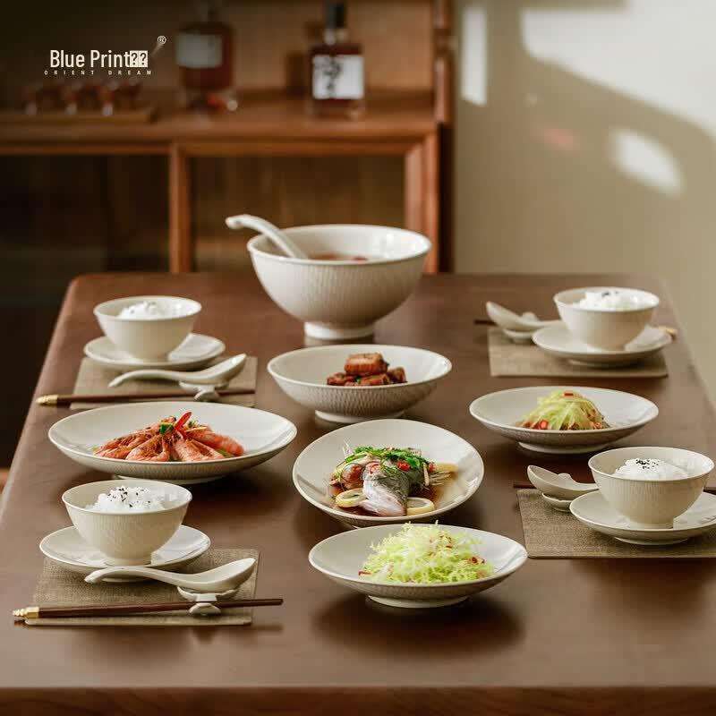 36-Piece Oriental Wedding Dinnerware Set