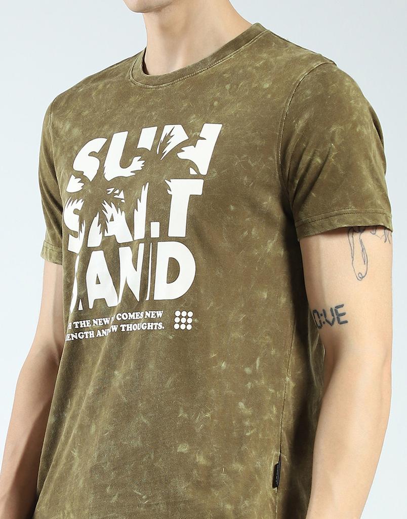 ROCK.IT from House of Monte Carlo Men's Regular Fit Printed T-Shirt