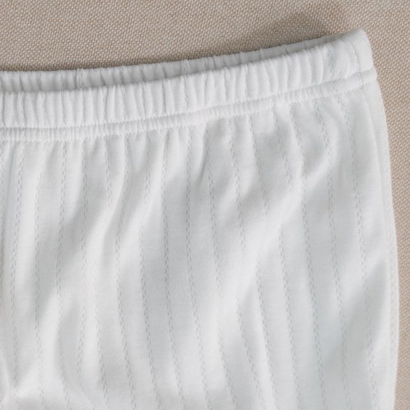 Spring and Summer Pajamas Women's Long-sleeved Trousers Homewear Traceable Cotton
