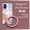 Anti-knock Bracelet Phone Case For Nokia G100 heat dissipation Back Cover Funny Solid Color Waterproof Youth Cartoon